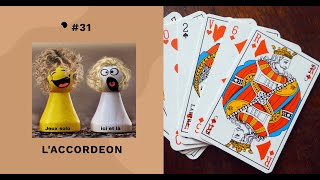 ACCORDEON  31 – Réussite – Jeu de cartes solo [upl. by Kobe]