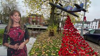 Elizabeth Rizzini BBC Weather 9th November 2024 [upl. by Allebram]