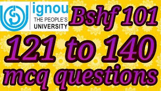 Bshf 101 mcq questions [upl. by Rastus]