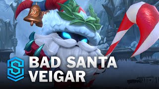 Bad Santa Veigar Wild Rift Skin Spotlight [upl. by Nner]