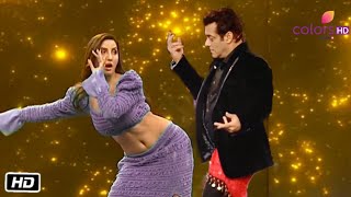 Nora Fatehi and Salman Khan Belly Dance on Mashallah Song at Dance Meri Rani Promotion [upl. by Amuwkuhc447]