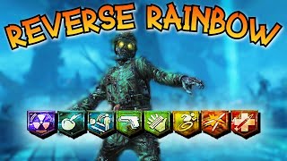 Black Ops 2 Origins Reverse Rainbow Perk Challenge [upl. by Alcock]