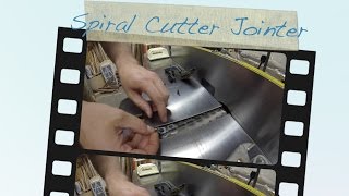 Spiral Cutterhead Jointer Maintenance amp Overview [upl. by Kimbra]