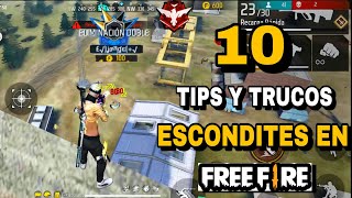 10 MEJORES LUGARES PARA CAMPEAR EN FREE FIRETIPS TRUCOS Y ESCONDITES 2024 [upl. by Rider]