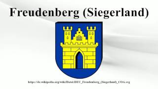 Freudenberg Siegerland [upl. by Sedecrem]