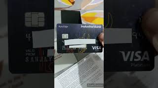 IndusInd Bank Platinum Aura Edge Credit Card Upgrade  Credit Card Review  Life Time Free Card [upl. by Aehtrod]