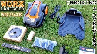 WORX Landroid M WG754E  PART 1  Unboxing and Overview [upl. by Pallas]