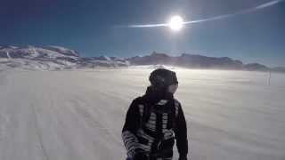 Snowboarding Cervinia amp Zermatt Matterhorn GoPro3Black [upl. by Woods]