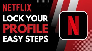 How to Lock Netflix Profile  Pin Protect Netflix Profile [upl. by Uliram502]