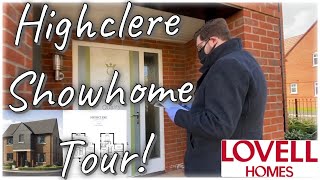 LOVELL Homes  THE HIGHCLERE Show Home Tour  Queensbury Park  Telford  New Build UK [upl. by Nosyk479]