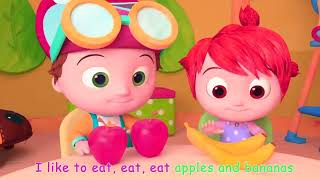 Apples and Bananas Song  CoComelon Nursery Rhymes amp Kids Songs [upl. by Leahcim405]