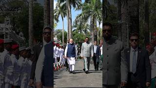 PM Modi receives Guard of Honour in Guyana  shorts [upl. by Drummond]