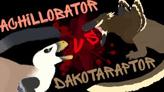 UCF ep5 Achillobator VS Dakotaraptor [upl. by Ferde416]