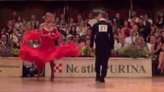 Savaria 2013  European Ch10D  solo Quickstep  Miha Vodicar amp Nadiya Bychkova [upl. by Paolina]