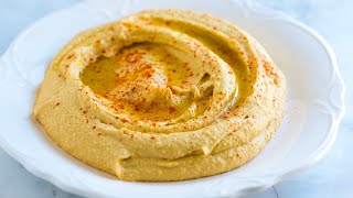 Easy Hummus Recipe Better than StoreBought [upl. by Assed]