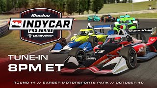 INDYCAR ButtKicker iRacing Pro Series  Round 4 at Barber Motorsports Park [upl. by Calva420]