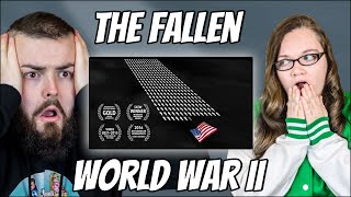 Irish Couple First Time Reaction to The Fallen of World War II [upl. by Notnef307]