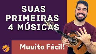 APRENDA SUAS PRIMEIRAS 4 MÚSICAS NO CAVACO  APENAS 2 ACORDES  MUITO FÁCEIS [upl. by Branch773]