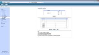 TP LINK TL SG1024DE webinterface [upl. by Manfred]