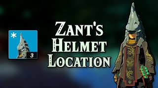 Zants Helmet Location  Zelda TOTK [upl. by Aylatan]