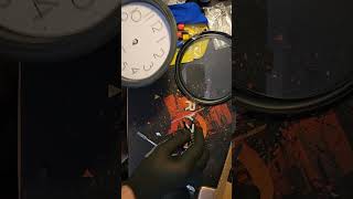 Part 2 wall clock mechanism replacment [upl. by Casilde296]