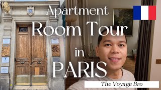 Apartment Room Tour in Paris France  AirBNB  The Voyage Bro  Travel  Europe  Filipino  OFW [upl. by Ylenaj790]