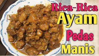 Resep RicaRica Ayam pedas manis [upl. by Delisle483]