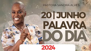 Eu Tenho uma RECADO DE DEUS para TUA VIDA Somente Ouça essa Palavra   Pastora Sandra Alves [upl. by Meerak]