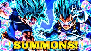 OBRIGADO MANUTENÇÃO SUMMONS LF FUSION GOGETA  Dragon Ball Legends [upl. by Lahcim233]