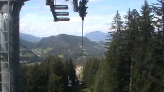 Talfahrt mit der Söllereckbahn in der Nähe von Oberstdorf [upl. by Ileek10]