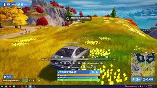 Fornite win with KAMEHAMEHA [upl. by Adnal]