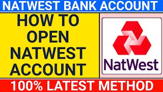 🔴how to open natwest bank account online [upl. by Elon]