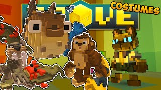 TROVE ANIMAL COSTUMES these are great  Trove Curiosity Merchant 032024 [upl. by Ellohcin]