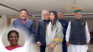 Maithili Thakur met President Droupadi Murmu  VLOG [upl. by Takashi]