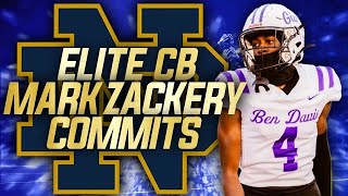 ELITE TALENT☘️Mark Zackery Commits To Notre Dame [upl. by Abby]