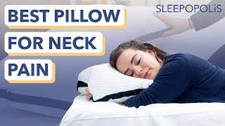 The 6 Best Pillows for Neck Pain  Better Spinal Alignment for More Comfort [upl. by Nylteak69]