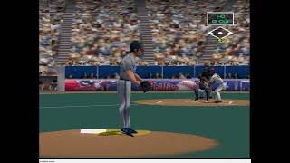 Triple Play 2000 Nintendo 64 Gameplay Sample 1 EA Sports 1999 [upl. by Mansoor]