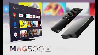 MAG500A — флагманское Android TV™ устройство [upl. by Fiden]