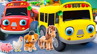 Wheels on The Bus Song  Bingo Song  School Bus Rules Song  Baby Bus Kids Songs [upl. by Buiron]