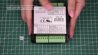 DATAKOM DKG119 Manual and remote start generator control panel [upl. by Korwin]