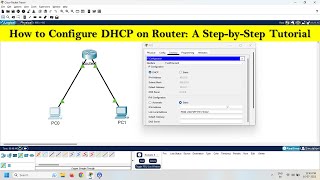 How to configure DHCP in router  DHCP configuration in router [upl. by Jarrell]