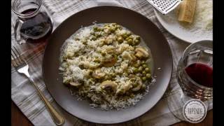 Risotto z pieczarkami i z groszkiem [upl. by Wycoff597]