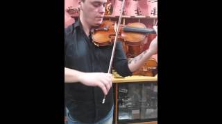 GUARNERIUS DEL GESÚ VIOLINO AUTOR ITALIANO SÉC 18 [upl. by Artemed]