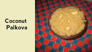 Coconut Palkova Sweet  Birthday Special Sweet  Milk Sweet  Coconut Sweet  Queen Chef [upl. by Asseralc]