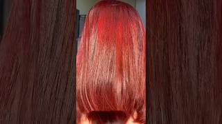 AUGEAS HAIR DYE SHAMPOO  WINE RED shorts wineredhaircolor [upl. by Schuler619]