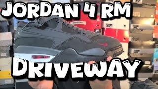 Air Jordan 4 RM SP Nigel Sylvester DRIVEWAY REVIEW [upl. by Breanne]