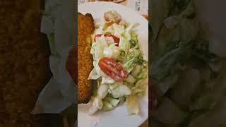 Schlemmerfilet und Salat lecker rezept food [upl. by Koran515]