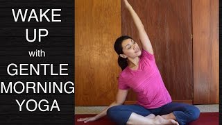 Gentle Morning Yoga Routine  15 Minutes [upl. by Oregolac]