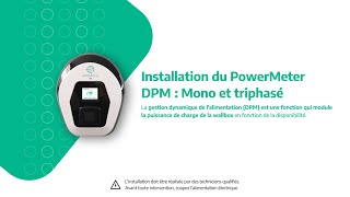 eProWallbox  Installation du PowerMeter DPM  Mono et triphasé [upl. by Matthei185]