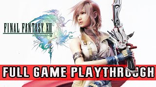 FINAL FANTASY 13 2009  100 FULL GAME  Gameplay Movie Walkthrough【FULL HD】 [upl. by Ueihtam]